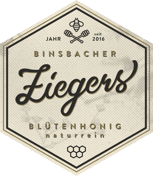 Ziegers Honig Etikett